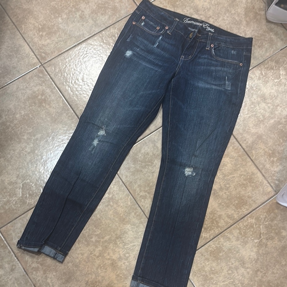 American Eagle Outfitters Women's Blue Jeans